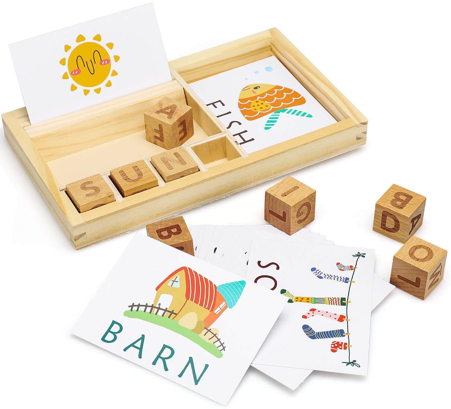 Spelling Blocks | Monon Toys & Crafts